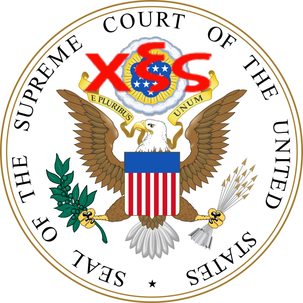 Seal of the Supreme Court of the United States with χξς