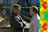 Walter Mondale and Jimmy Carter